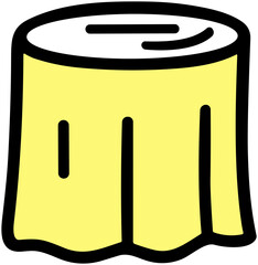 Cute Tree Stump Icon: Rustic Forest Design