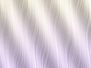 Obraz premium Luminous abstract waves in white and silver flow softly.