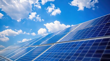 Solar energy innovation renewable energy farms image of solar panels sunny environment aerial view sustainable future