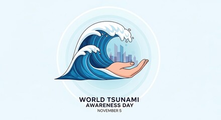 World Tsunami Awareness Day Protecting Communities from Disaster Risks, a Symbol of Preparedness