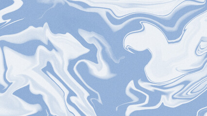 Soothing light blue and white marble swirl background creating calm dreamy abstract feel for design projects