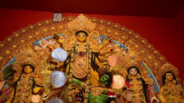 The biggest festival of West Bengal is Durga Puja with the idol of Durga Thakur. Durgapujo in West Bengal is famous all over the world. It is especially popular among Hindus.