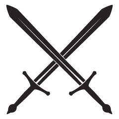 two crossed swords