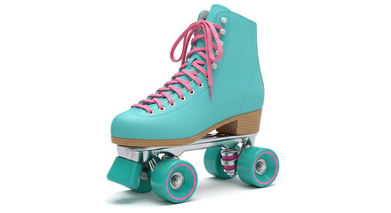 roller skates on a white background