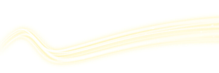 yellow Gradient Energy Flow, Shiny curved line element