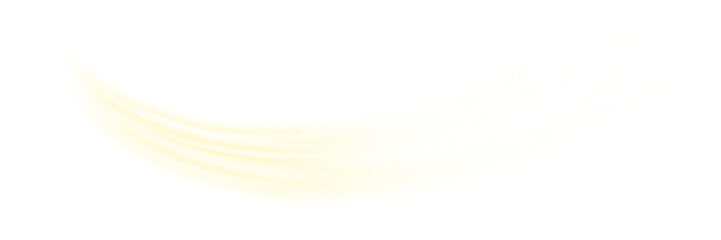 Smooth glowing golden line on dark background creating an elegant light arc