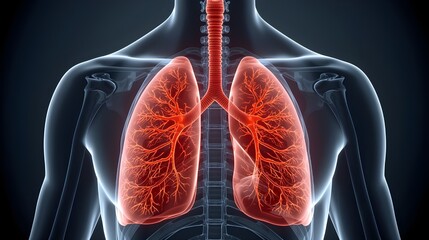 Visualizing Healthy Lungs and Respiratory System Anatomy