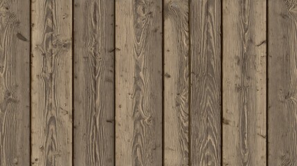 Obraz premium Seamless wooden planks texture, natural timber surface with realistic grain pattern, smooth and uniform layout, photorealistic wooden background for design, decoration, and creative projects