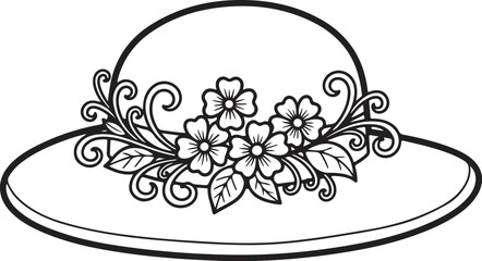 Animal Line Art silhouette vector illustration