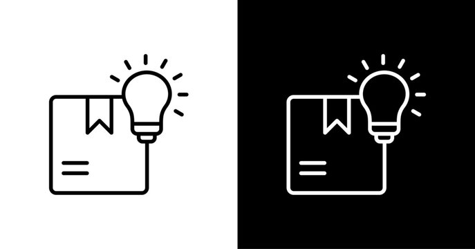 Product Innovation  White Icon Set Design