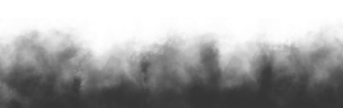 Soft realistic PNG fog texture with smoke and steam special effect isolated on transparent background, misty vapor haze overlay for creative photo editing and graphic visual work