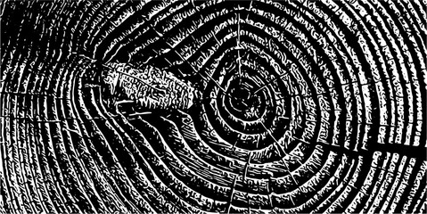 Log texture vector. Seamless natural wood background ideal for forestry, lumber, and rustic cabin themes. Provides a detailed pattern of stacked wood ends for a decorative surface.