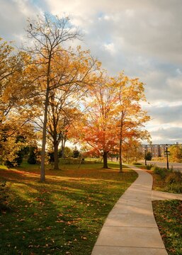 Autumn color at Richardson Olmsted Campus, Buffalo, New York