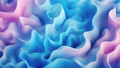 Obraz premium ブルーとピンクのモダンなグラデーションメッシュ背景