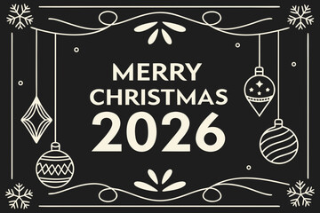 christmas greeting card 2026 