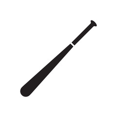 Baseball bat icon vector illustration logo template