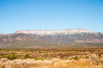 autumn landscape in the mountains