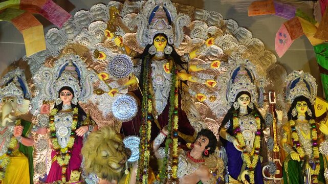 The biggest festival of West Bengal is Durga Puja with the idol of Durga Thakur. Durgapujo in West Bengal is famous all over the world. It is especially popular among Hindus.