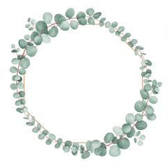 Obraz premium A beautiful round frame or circle design made from colorful jewelry beads, an isolated shiny decoration