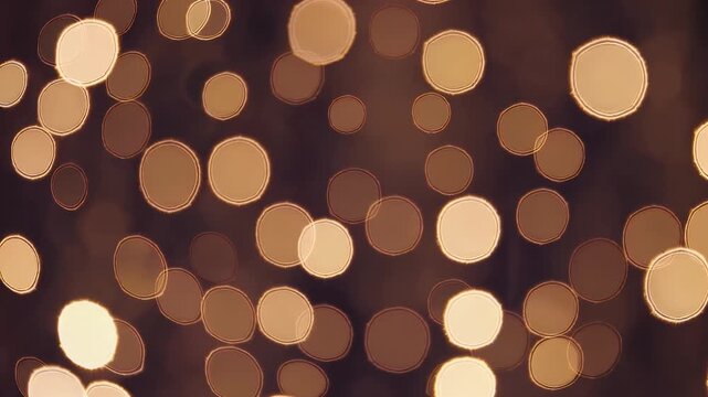 elegant 4k golden bokeh light background shimmering softly ideal luxury branding glamorous celebrations party visuals high end video design projects