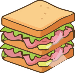 ham and cheese sandwich