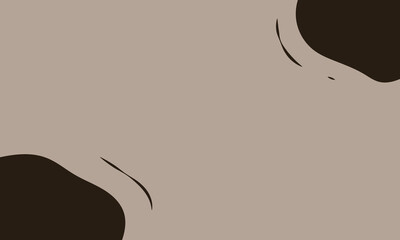 brown abstract border vector