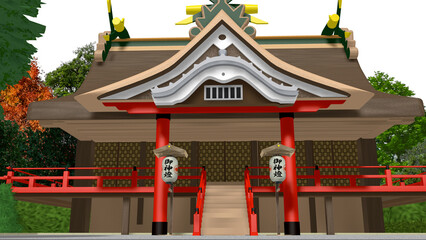 アニメーションの背景に使える PNG素材『海の見える神社』空は透明ですのでご自由にどうぞ。
アニメーションに合わせて多種多様のアングルを準備しました。