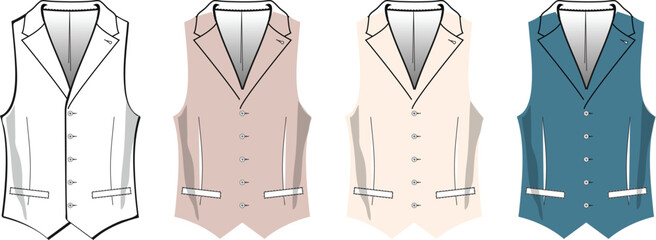 Elegant Vest Collection Versatile Style for Every Occasion
