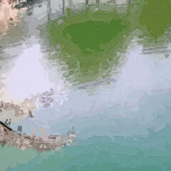 Various oil paintings, flowers, plum blossom scenery, pavilions, lotus leaves, lotus flowers, lake scenery, flying birds, cranes, lakes, tulips, figures