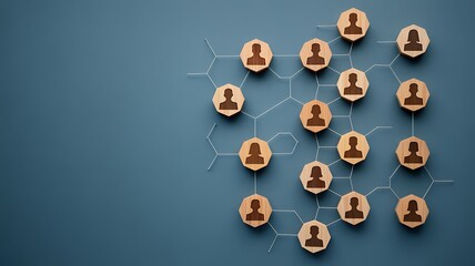 Connecting People Network Concept Social Media Business Network Connection