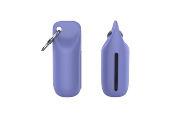 Pet Poop Waste Bag Holder Outdoor Dog Degradable Poop Bag Dispenser. 3d illustration