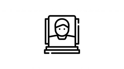 Black and white image capturing a somber moment of remembrance with a person, suitable for memorial and thoughtful designs. Mourning, tribute, reflection, loss, grief, sorrow, sympathy, condolence, me