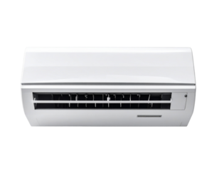 Air conditioner, Isolated on transparent or white, Cut out