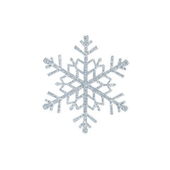 Sparkling Snowflake Icon A Shimmering Winter Symbol for Festive Designs and Seasonal Greetings