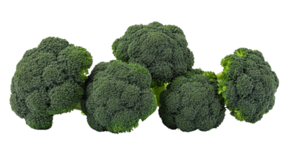 Fresh broccoli florets arranged closely, showcasing vibrant green color and bumpy texture, indicating freshness and nutritional value.