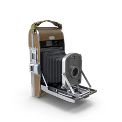 old Vintage Folding Camera 