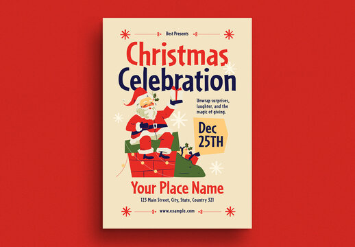 Christmas Celebration Event Flyer