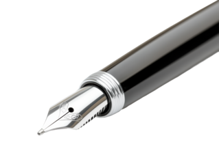 Transparent barrel ballpoint pen ink visible
