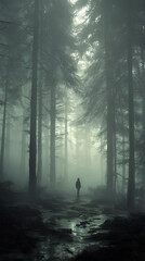 Obraz premium Alone 010