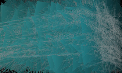 Abstract teal and white textured background