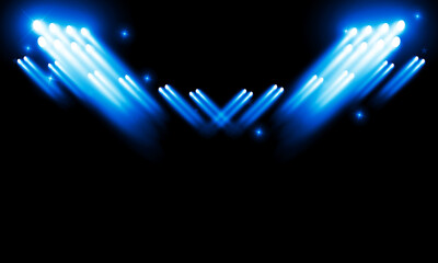 Versus Screen For Fight of sport and game Sport. spotlight floodlights bright stadium lights Background Concept vector design