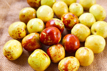 Fresh jujube fruits, Chocolate jujube