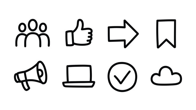 Engaging social media icons for modern digital campaigns reach your audience with trending visuals and boost brand awareness with these cool graphics