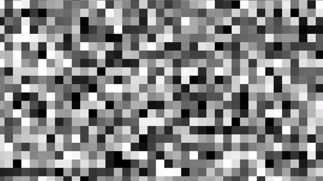 Mosaic censored background animation. 4K Video