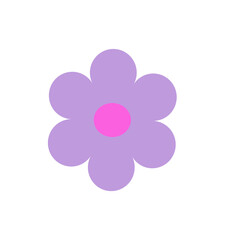 Set of different beautiful flowers on white background. Banner design