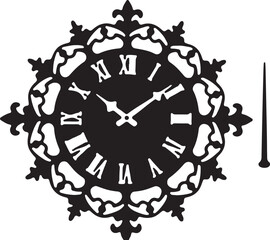 This floral pattern in minimalist style features clean lines, balanced composition, and subtle botanical elegance