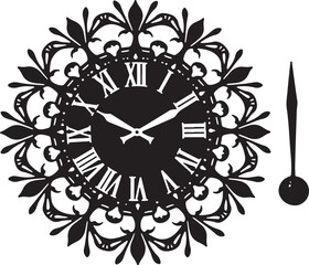 This floral pattern in minimalist style features clean lines, balanced composition, and subtle botanical elegance