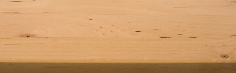 wood countertop and bar display with white isolated background