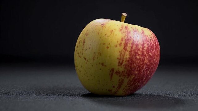 dramatic 4k time lapse apples gradually shriveling wrinkling over time demonstrating natural aging process decay transformation detailed macro visual clarity