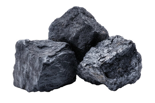 Stacked, rough dark rocks